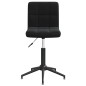 Esszimmerstühle 2 Stk. Drehbar Schwarz Samt Esszimmerstühle 2 Stk. Drehbar Schwarz Samt