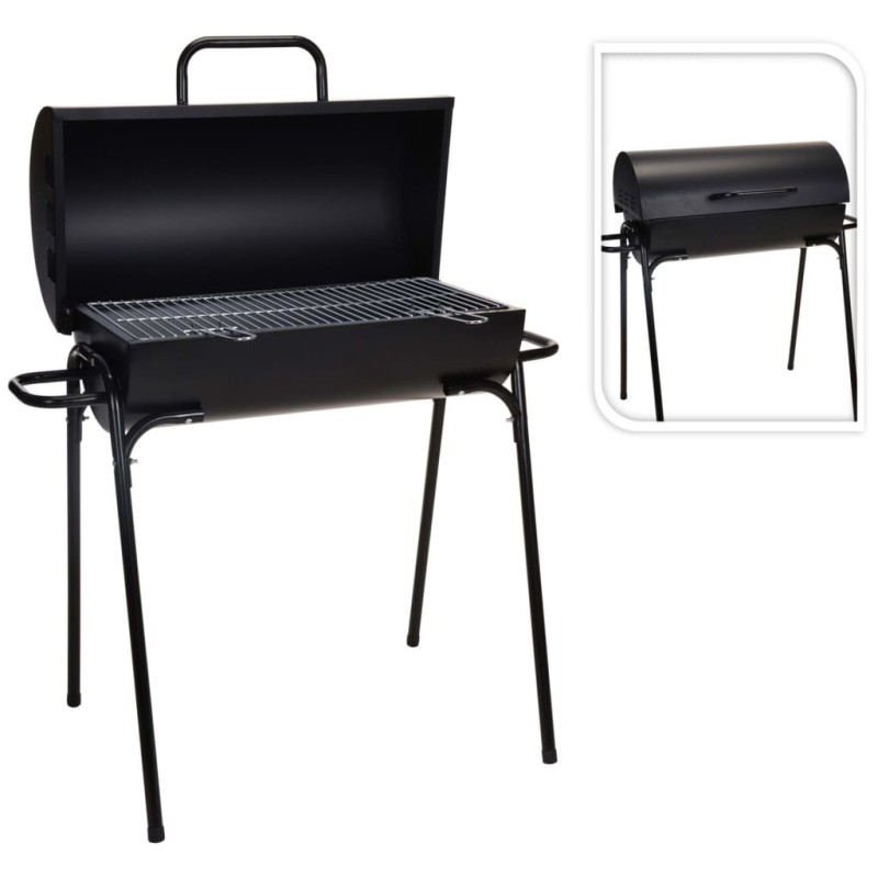 ProGarden Holzkohlegrill Zylinderform 33 cm Durchmesser ProGarden Holzkohlegrill Zylinderform 33 cm Durchmesser
