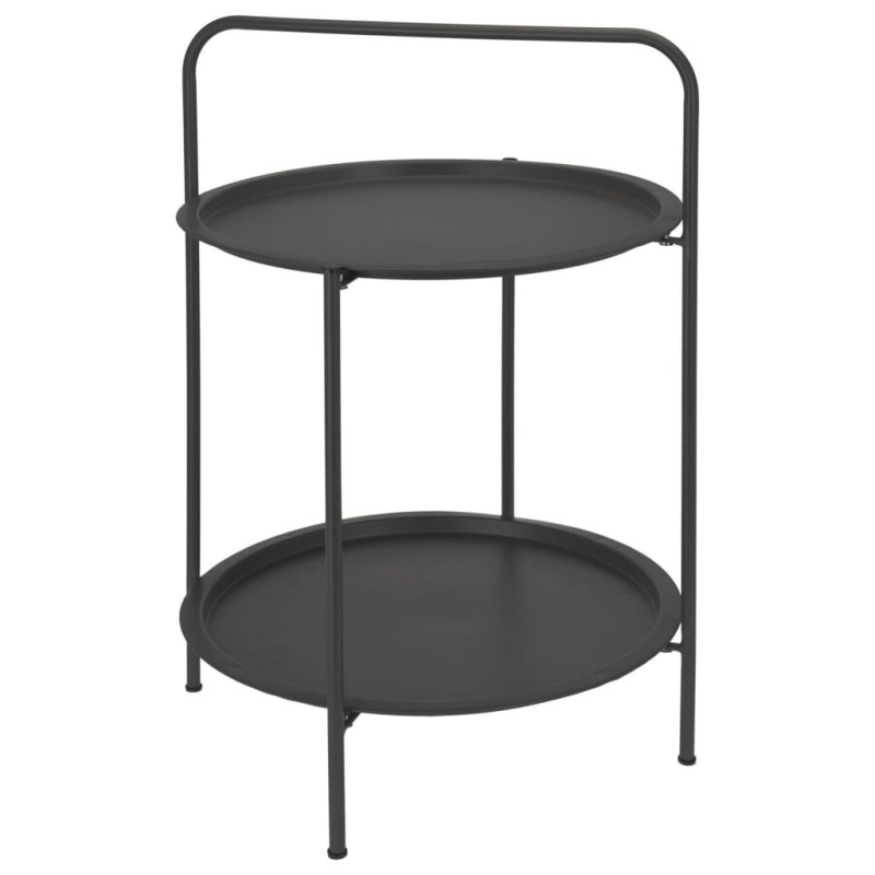 ProGarden Tisch Rund 50x66 cm Matt-Dunkelgrau ProGarden Tisch Rund 50x66 cm Matt-Dunkelgrau