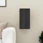 vidaXL TV-Schrank Hochglanz-Schwarz 30,5x30x60 cm Holzwerkstoff vidaXL TV-Schrank Hochglanz-Schwarz 30,5x30x60 cm Holzwerkstoff