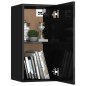 vidaXL TV-Schrank Hochglanz-Schwarz 30,5x30x60 cm Holzwerkstoff vidaXL TV-Schrank Hochglanz-Schwarz 30,5x30x60 cm Holzwerkstoff