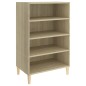 vidaXL Sideboard Sonoma-Eiche 57x35x90 cm Holzwerkstoff vidaXL Sideboard Sonoma-Eiche 57x35x90 cm Holzwerkstoff