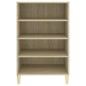 vidaXL Sideboard Sonoma-Eiche 57x35x90 cm Holzwerkstoff vidaXL Sideboard Sonoma-Eiche 57x35x90 cm Holzwerkstoff