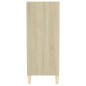vidaXL Sideboard Sonoma-Eiche 57x35x90 cm Holzwerkstoff vidaXL Sideboard Sonoma-Eiche 57x35x90 cm Holzwerkstoff
