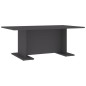 vidaXL Couchtisch Grau 103,5x60x40 cm Holzwerkstoff