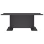 vidaXL Couchtisch Grau 103,5x60x40 cm Holzwerkstoff