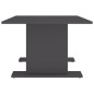vidaXL Couchtisch Grau 103,5x60x40 cm Holzwerkstoff