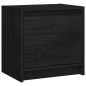 vidaXL Nachttisch Schwarz 40x30,5x40 cm Massivholz Kiefer vidaXL Nachttisch Schwarz 40x30,5x40 cm Massivholz Kiefer
