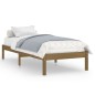 vidaXL Massivholzbett Honigbraun 75x190 cm vidaXL Massivholzbett Honigbraun 75x190 cm
