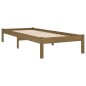 vidaXL Massivholzbett Honigbraun 75x190 cm vidaXL Massivholzbett Honigbraun 75x190 cm