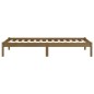 vidaXL Massivholzbett Honigbraun 75x190 cm vidaXL Massivholzbett Honigbraun 75x190 cm