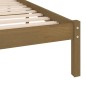 vidaXL Massivholzbett Honigbraun 75x190 cm vidaXL Massivholzbett Honigbraun 75x190 cm