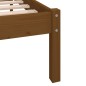 vidaXL Massivholzbett Honigbraun Kiefer 75x190 cm vidaXL Massivholzbett Honigbraun Kiefer 75x190 cm