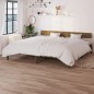 vidaXL Massivholzbett Honigbraun Kiefer 200x200 cm vidaXL Massivholzbett Honigbraun Kiefer 200x200 cm