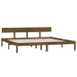 vidaXL Massivholzbett Honigbraun Kiefer 200x200 cm vidaXL Massivholzbett Honigbraun Kiefer 200x200 cm