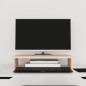 vidaXL Monitorständer 50x27x10 cm Massivholz Kiefer vidaXL Monitorständer 50x27x10 cm Massivholz Kiefer