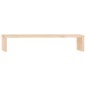 vidaXL Monitorständer 50x27x10 cm Massivholz Kiefer vidaXL Monitorständer 50x27x10 cm Massivholz Kiefer