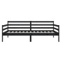 vidaXL Tagesbett Schwarz 90x190 cm Massivholz Kiefer vidaXL Tagesbett Schwarz 90x190 cm Massivholz Kiefer
