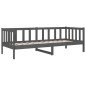 vidaXL Tagesbett Grau 80x200 cm Massivholz Kiefer vidaXL Tagesbett Grau 80x200 cm Massivholz Kiefer