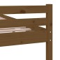 vidaXL Massivholzbett Honigbraun 100x200 cm vidaXL Massivholzbett Honigbraun 100x200 cm