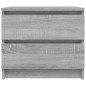 vidaXL Nachttische 2 Stk. Grau Sonoma 50x39x43,5 cm Holzwerkstoff vidaXL Nachttische 2 Stk. Grau Sonoma 50x39x43,5 cm Holzwerkstoff