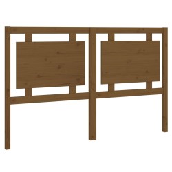 vidaXL Kopfteil Honigbraun 155,5x4x100 cm Massivholz Kiefer