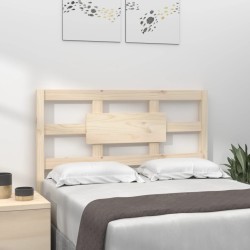 vidaXL Kopfteil 105,5x4x100 cm Massivholz Kiefer