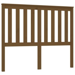 vidaXL Kopfteil Honigbraun 141x6x101 cm Massivholz Kiefer