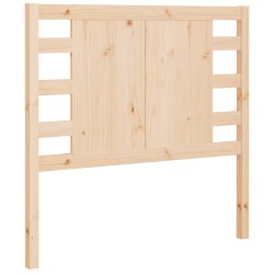 vidaXL Bett-Kopfteil 106x4x100 cm Massivholz Kiefer