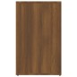 vidaXL Regal für Schminktisch Braun Eichen-Optik 80x40x65 cm vidaXL Regal für Schminktisch Braun Eichen-Optik 80x40x65 cm