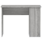 vidaXL Schreibtisch Grau Sonoma 100x55x75 cm Holzwerkstoff vidaXL Schreibtisch Grau Sonoma 100x55x75 cm Holzwerkstoff