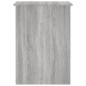 vidaXL Schreibtisch Grau Sonoma 100x55x75 cm Holzwerkstoff vidaXL Schreibtisch Grau Sonoma 100x55x75 cm Holzwerkstoff