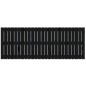 vidaXL Wand-Kopfteil Schwarz 159,5x3x60 cm Massivholz Kiefer
