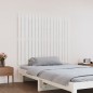 vidaXL Wand-Kopfteil Weiß 108x3x90 cm Massivholz Kiefer vidaXL Wand-Kopfteil Weiß 108x3x90 cm Massivholz Kiefer