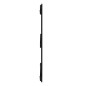 vidaXL Wand-Kopfteil Schwarz 108x3x90 cm Massivholz Kiefer