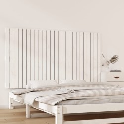 vidaXL Wand-Kopfteil Weiß 159,5x3x90 cm Massivholz Kiefer