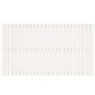vidaXL Wand-Kopfteil Weiß 159,5x3x90 cm Massivholz Kiefer vidaXL Wand-Kopfteil Weiß 159,5x3x90 cm Massivholz Kiefer