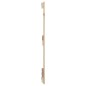 vidaXL Wand-Kopfteil 185x3x90 cm Massivholz Kiefer