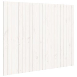 vidaXL Wand-Kopfteil Weiß 140x3x110 cm Massivholz Kiefer