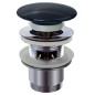 SCHÜTTE Designer-Ablaufgarnitur 1¼"x65 mm Schwarz SCHÜTTE Designer-Ablaufgarnitur 1¼"x65 mm Schwarz