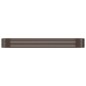 vidaXL Hochbeet Pulverbeschichteter Stahl 322x100x36 cm Braun vidaXL Hochbeet Pulverbeschichteter Stahl 322x100x36 cm Braun