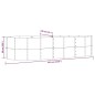 vidaXL Hochbeet Grün 291x140x68 cm Pulverbeschichteter Stahl vidaXL Hochbeet Grün 291x140x68 cm Pulverbeschichteter Stahl