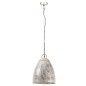 vidaXL Hängelampe Industriestil 25 W Silbern Rund 32 cm E27 vidaXL Hängelampe Industriestil 25 W Silbern Rund 32 cm E27