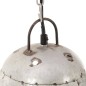 vidaXL Hängelampe Industriestil 25 W Silbern Rund 32 cm E27 vidaXL Hängelampe Industriestil 25 W Silbern Rund 32 cm E27