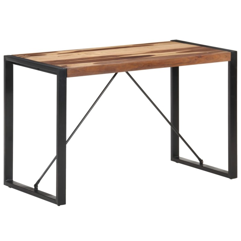 vidaXL Esstisch 120x60x75 cm Massivholz mit Palisander-Finish vidaXL Esstisch 120x60x75 cm Massivholz mit Palisander-Finish