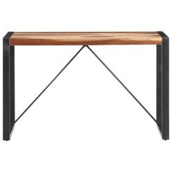 vidaXL Esstisch 120x60x75 cm Massivholz mit Palisander-Finish