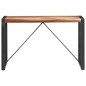 vidaXL Esstisch 120x60x75 cm Massivholz mit Palisander-Finish vidaXL Esstisch 120x60x75 cm Massivholz mit Palisander-Finish