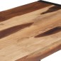 vidaXL Esstisch 120x60x75 cm Massivholz mit Palisander-Finish vidaXL Esstisch 120x60x75 cm Massivholz mit Palisander-Finish