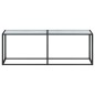 vidaXL Konsolentisch Weiß Marmor-Optik 220x35x75,5 cm Hartglas vidaXL Konsolentisch Weiß Marmor-Optik 220x35x75,5 cm Hartglas