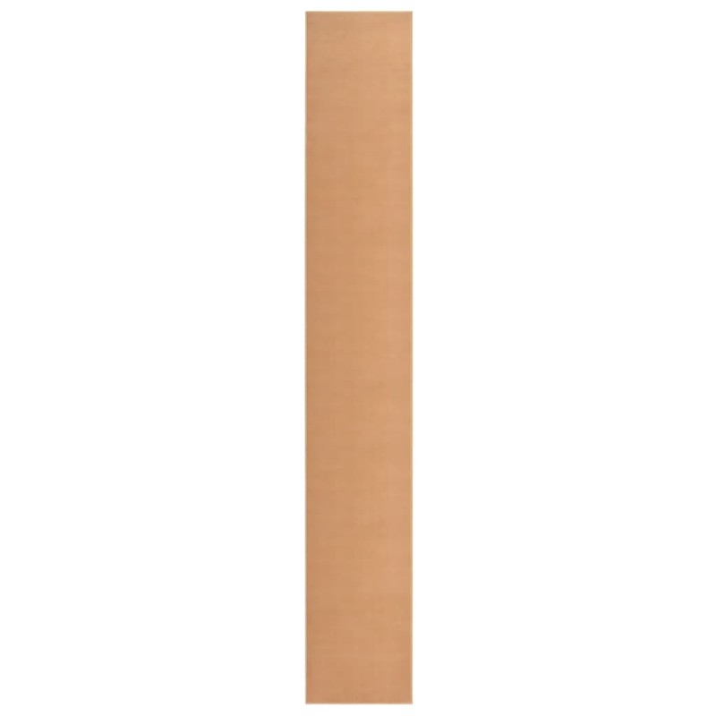 vidaXL Teppichläufer BCF Beige 60x450 cm vidaXL Teppichläufer BCF Beige 60x450 cm